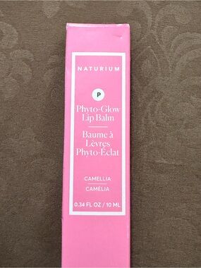 Naturium Phyto-Glow Lip Balm — Camellia Pink